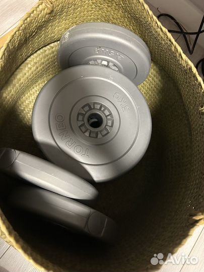 Гриф фигурный tourneo + 8 блинов