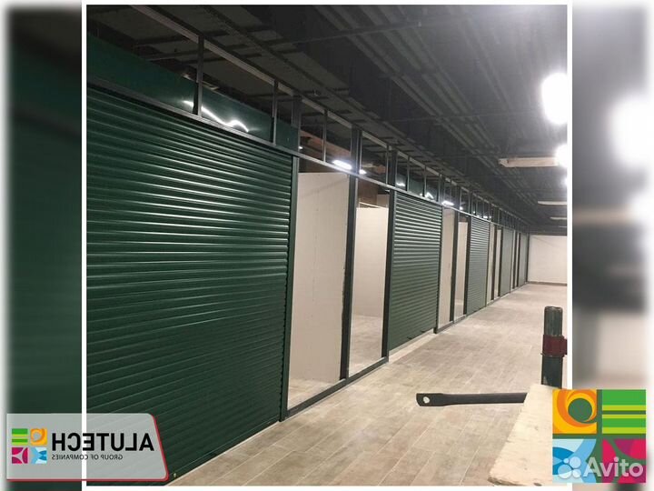 Ворота роллетные Аlutech