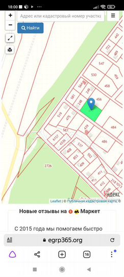 Участок 12 сот. (СНТ, ДНП)