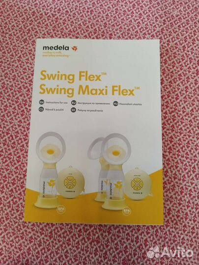 Молокоотсос medela swing flex электрический