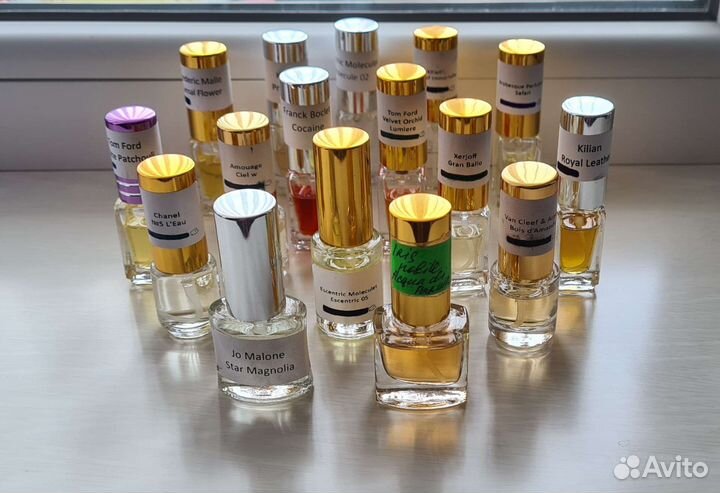 Отливанты парфюмерии люкс, ниша. Оригинал