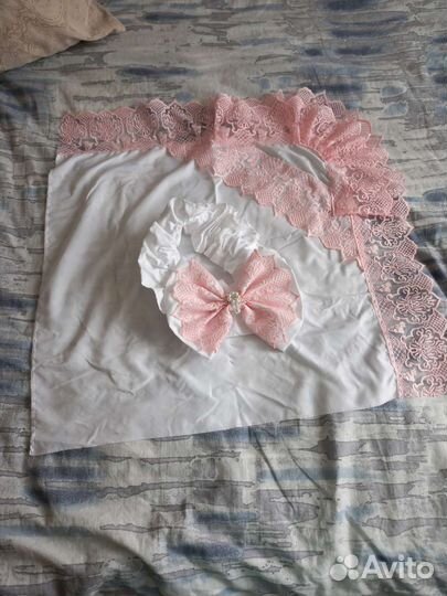 Уголок и бант на выписку