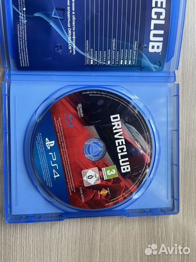 Игра Driveclub на ps4