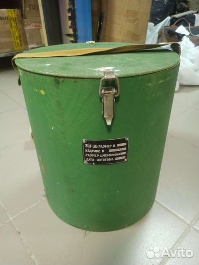 Коробка-футляр из фанеры для шлемов зш-3М и зш-3Б