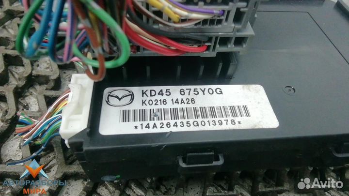 Блок комфорта Mazda 6 GJ 2014 KD4567Y0G