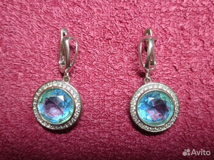 Серьги серебро 925