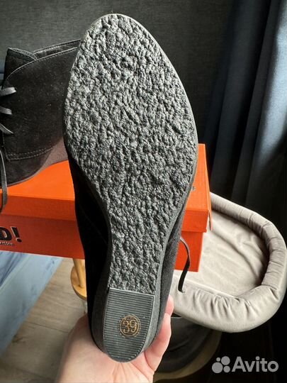 Ботильоны натуральная кожа, весна осень