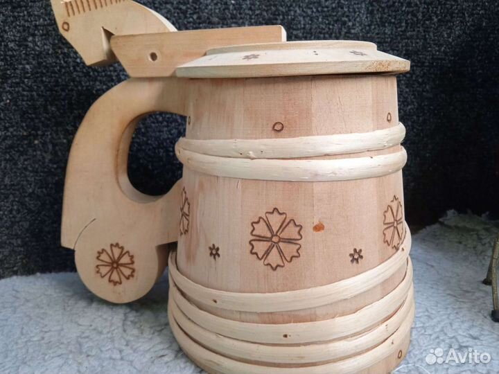 Жбан деревянный
