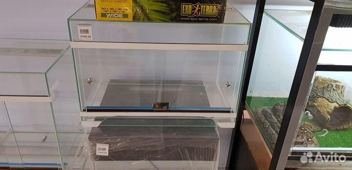 Аквариумы и террариумы