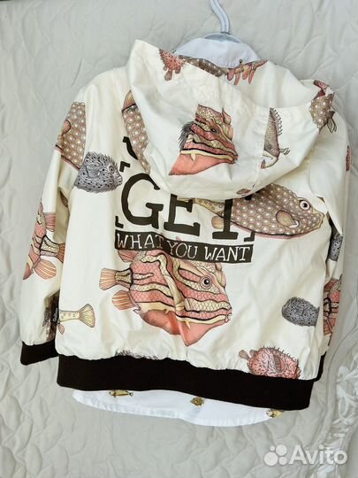 Ветровка детская и рубашка Gulliver 104