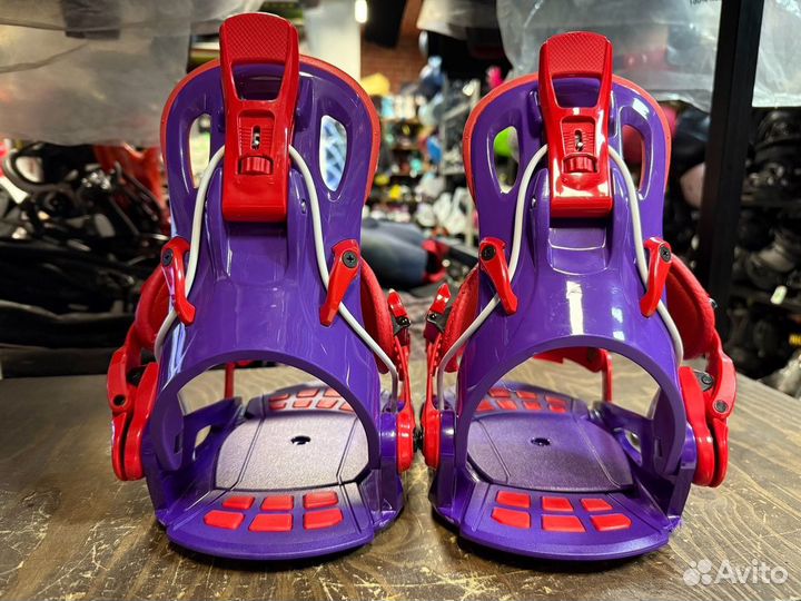 Новые Сноуборд крепления Volkl Fastec Vision - M