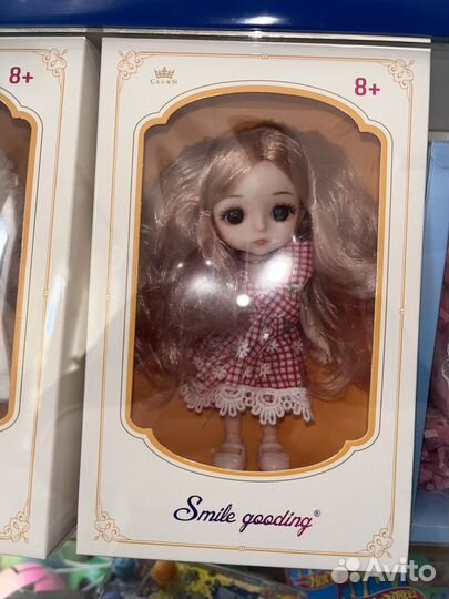 Куколки маленькие (шарнирные)