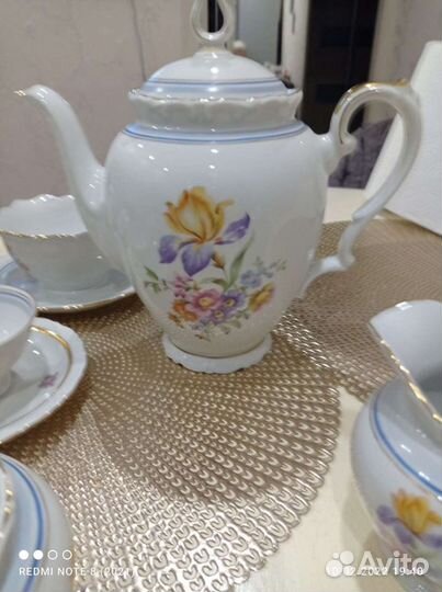 Чайный сервиз kahla гдр на 6 персон