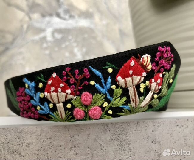 Ободок кокошник детский