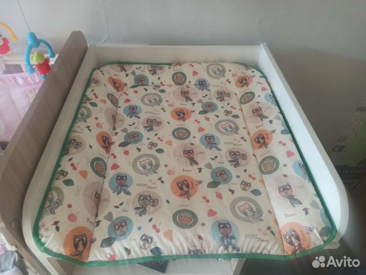 Матрас на пеленальный комод