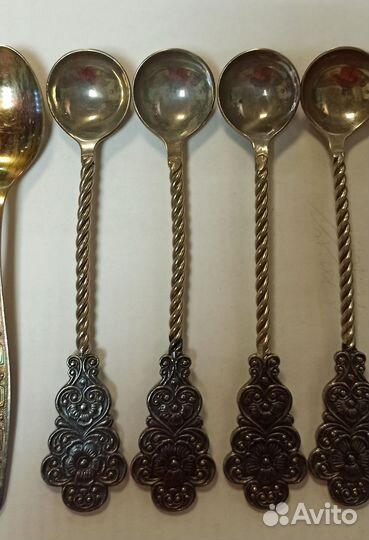 Чайные ложки мельхиор