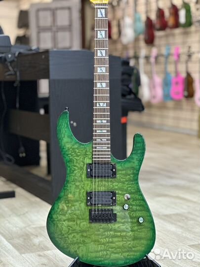 Электрогитара волнистый клен