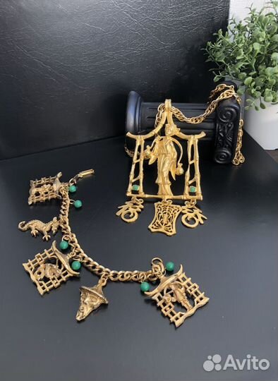 Винтажное колье Hattie Carnegie США