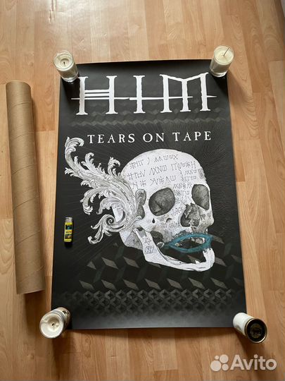 Him - Tears on Tape (original poster)