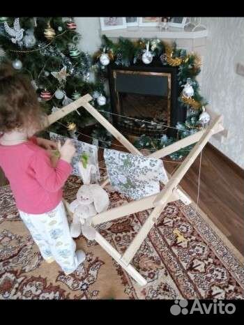 Монтессори сушилка для белья