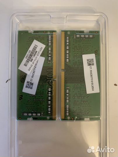 Оперативная память для ноутбука ddr4 8gb