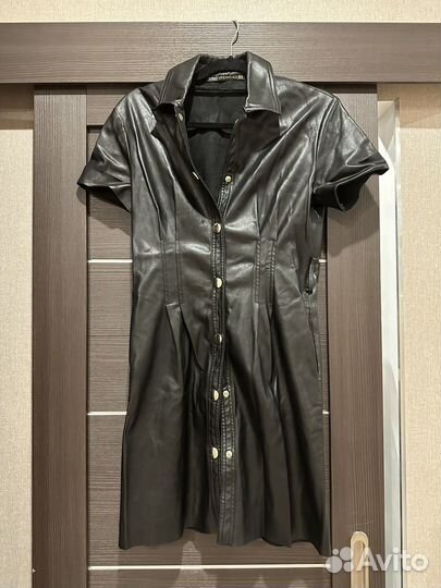 Кожаное платье
