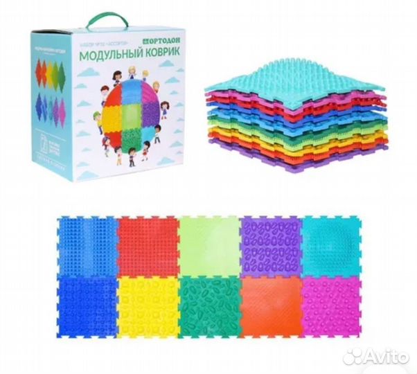 Детский ортопедический коврик Ортодон