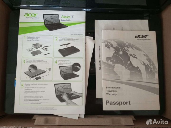 Ноутбук acer на запчасти