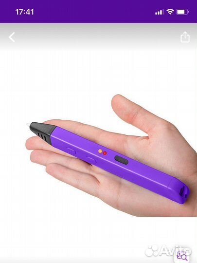 3d Ручка Fantastique+ два набора пластика