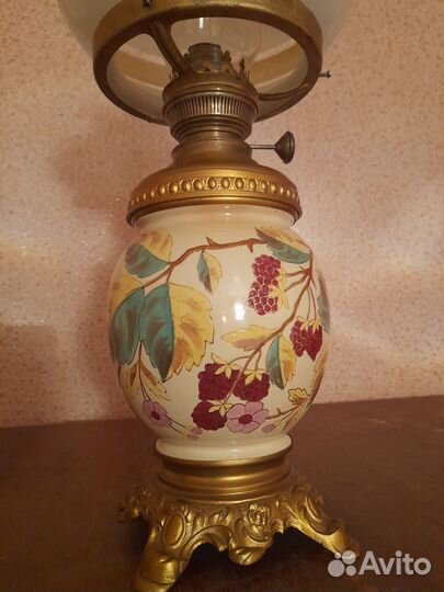 Керосиновая лампа антиквариат