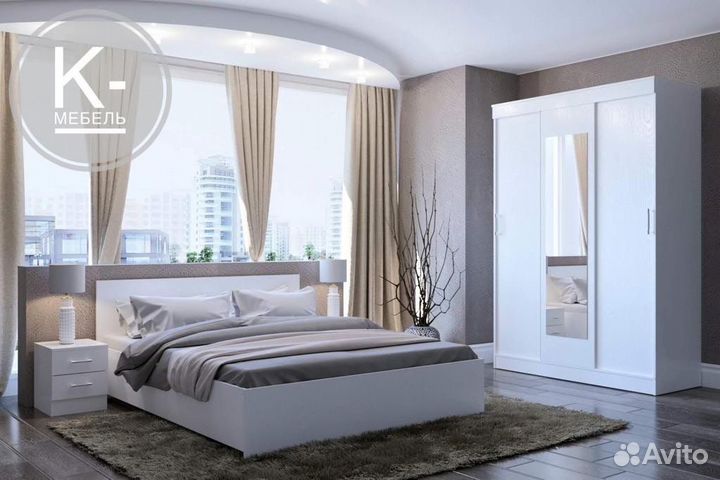 Спальный гарнитур белый