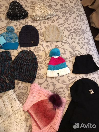 Шапка, шарф