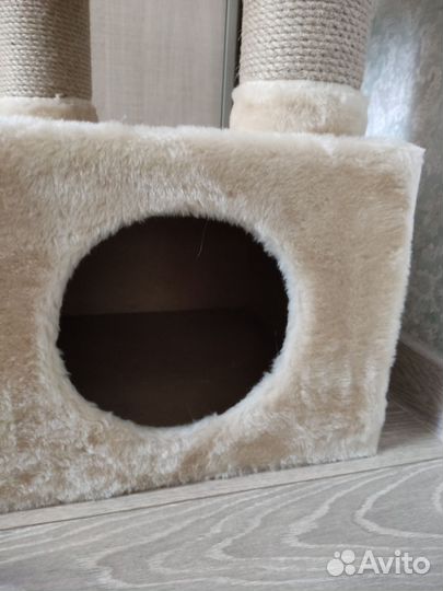 Домик для кошки с когтеточкой