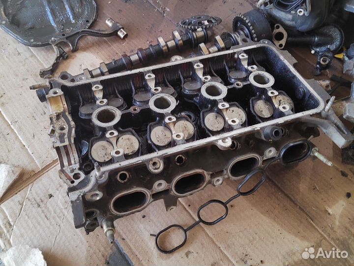 Двигатель на запчасти тойота пробокс 1nz-fe