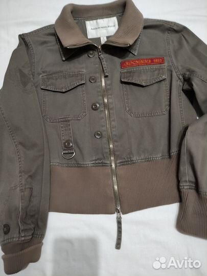 Куртка бомбер женская М хлопок