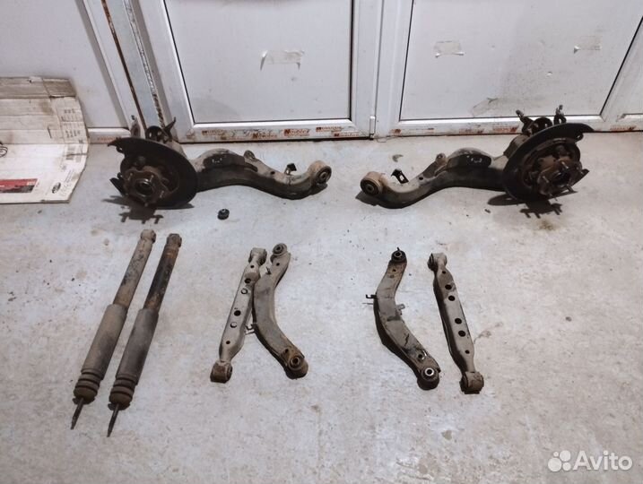 Задняя подвеска Nissan Juke