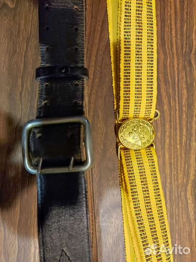 Мужской кожаный ремень