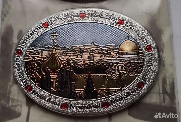 Магниты сувенирные (набор 3 шт), Иерусалим