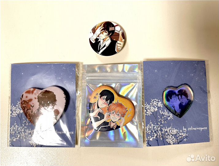 Значки аниме