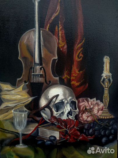 Масляная живопись, картина