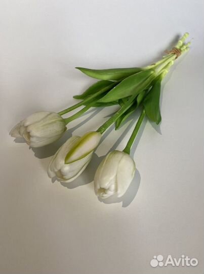 Тюльпаны декоративные силиконовые для интерьера