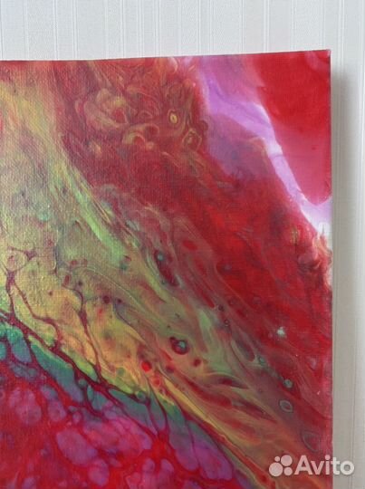 Картина абстракция акрил