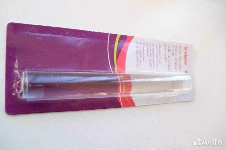 Скалка акриловая для лепки sculpey