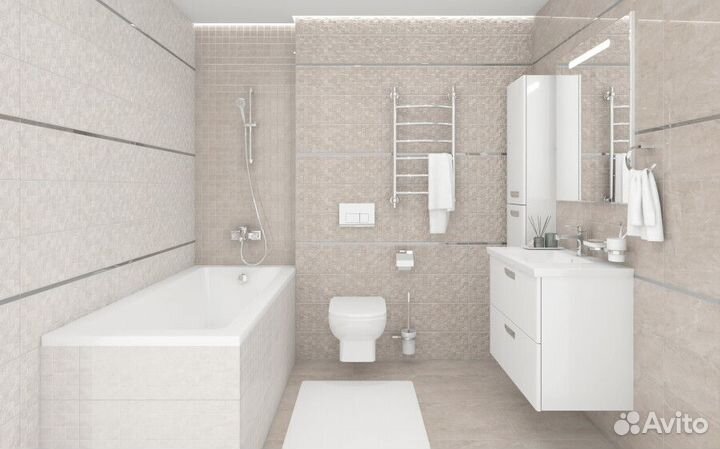 Laparet Royal Декор бежевый 20х60