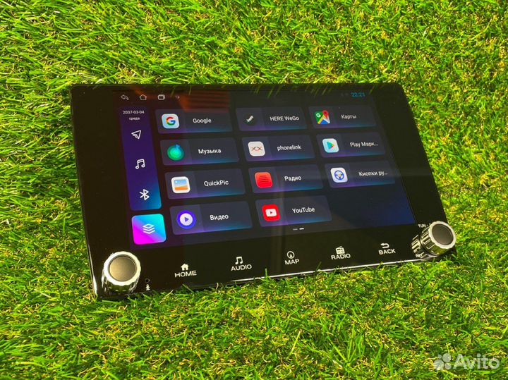 Автомагнитола андроид с крутилками