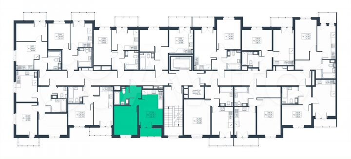 1-к. квартира, 34,7 м², 3/8 эт.