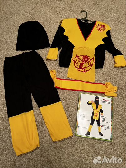Костюм Ниндзя 5-6 лет