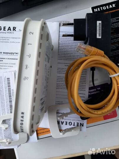 Беспроводной маршрутизатор Wi-Fi Netgear WGR612