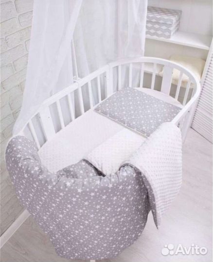 Детское постельное белье в детскую кроватку