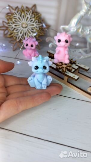 Сувенирное мыло дракончики